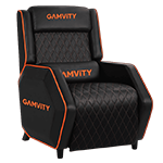 Gamvity Ranger Gaming Sofa - Orange/black