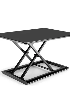 Gamvity Height Adjustable Foldable Standing Desk (30x20) Inch Id-30 - Black