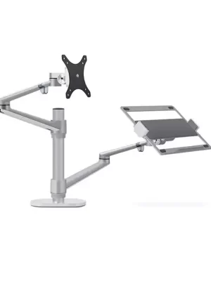 Gamvity Height Adjustable Universal Tablet And Laptop Mount Monitor Stand Arm Ol-3t - Silver