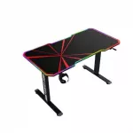 Gamvity Rgb Standing Gaming Electric Height Adjustable Desk 120x60(72-120) - Hssl2-1200