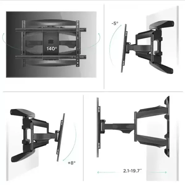 Gamvity Tv Wall Mount For 40 To 75 Inch