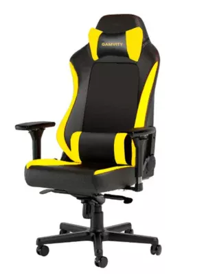 Gamvity Hero Series Gaming Chair - Black/yellow